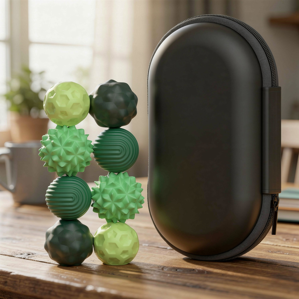 Montessori Magnetic Tactile Balls For Quiet Play