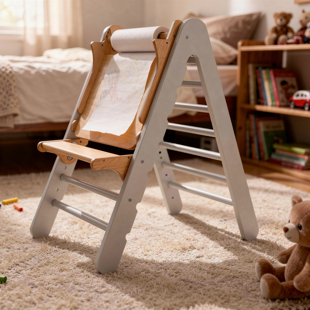 Montessori Art Addition to Triangle Ladder